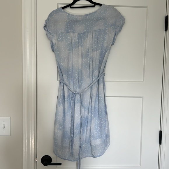 Anthropologie Cloth & Stone Blue Dress - Picture 6 of 8